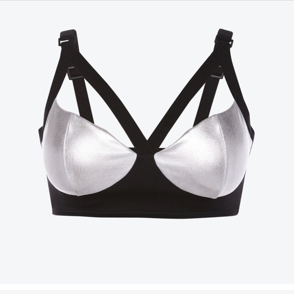 SECNDNTURE NWT Silver & Black